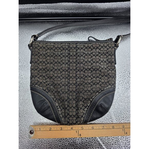 Coach Signature Crossbody Bag - Picture 9 of 10